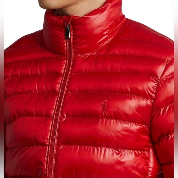 POLO RALPH LAUREN Men's The Colden Packable Jacket 2XL RED NEW with Tag - Picture 5 of 7